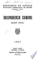 Jurisprudencia criminal