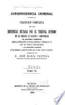 Jurisprudencia criminal