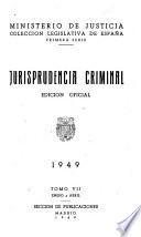 Jurisprudencia criminal