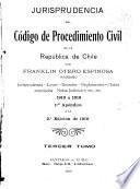 Jurisprudencia del Código de procedimiento civil