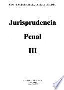 Jurisprudencia penal