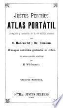 Justus Perthes atlas portátil