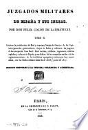Juzgados militares deHEspaña y sus Indias