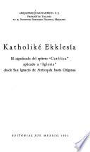 Katholike Ekklesia