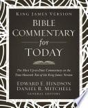 King James Version Bible Commentary for Today