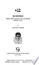 Kokoro: Hints and Echoes of Japanese Life