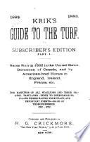 Krik's Guide to the Turf