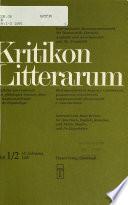 Kritikon Litterarum