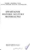 Kwartalnik historii kultury materialnej