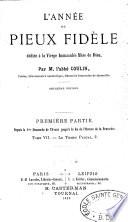 L'année du pieux fidèle dédiée à la Vierge Immaculée Mère de Dieu