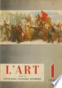 L'Art dans la république populaire Roumaine