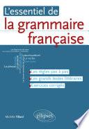 L'essentiel de la grammaire française