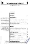 L'Informazione bibliografica