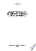 L'intent franquista de genocidi cultural contra Catalunya