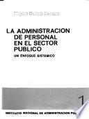 La administración de personal en el sector público
