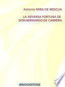 La Adversa Fortuna de Don Bernardo de Cabrera
