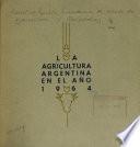 La agricultura argentina en el año 1964