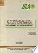La Agricultura Sostenible Y El Medio Rural en Bolivia