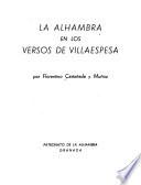 La Alhambra en los versos de Villaespesa