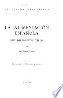 La alimentación española