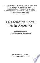 La alternativa liberal en la Argentina