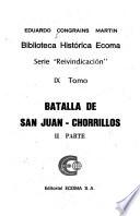La batalla de San Juan (Chorrillos).