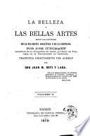 La belleza y las bellas artes según las doctrinas de la filosofía socrática y de la cristiana