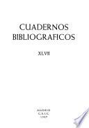 La bibliografía española en 1983-1985