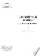 La biblioteca pública en América