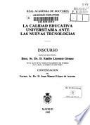 La calidad educativa universitaria ante las nuevas tecnologías