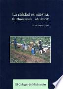 La calidad es nuestra, la intoxicación-- de usted!