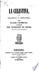 La Celestina, ó, Calixto y Melivea
