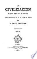 La civilizacion en los cinco primeros siglos del cristianismo