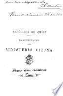 La condenación del Ministerio Vicuña