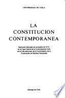 La Constitución contemporánea