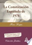 La Constitucion Española de 1978 Ebook