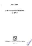 La Constitución mexicana de 1917