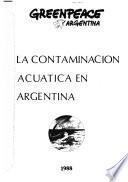 La contaminación acuática en Argentina
