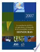 La Contribucion del IICA a la Agricultura y al Desarrollo de las Comunidades Rurales en Honduras