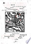 La coronica de los ... cavalleros Don Florisel de Niquea y el fuerte Anaxartes ... Caragoga ... Domingo de Portonarijs Vrsino