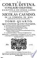 La Corte Divina o Palacio Celestial. trad. del latín