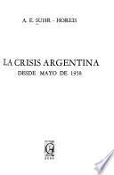 La crisis argentina