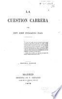 La cuestión Cabrera
