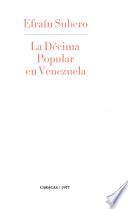 La décima popular en Venezuela