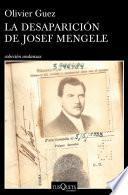 La desaparición de Josef Mengele