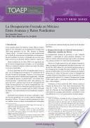 La Desaparición Forzada en México