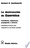 La destrucción de Guernica