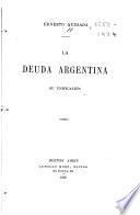 La deuda argentina, su unificación