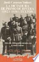 La Dictadura de Primo de Rivera (1923-1930)