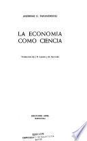 La economía como ciencia